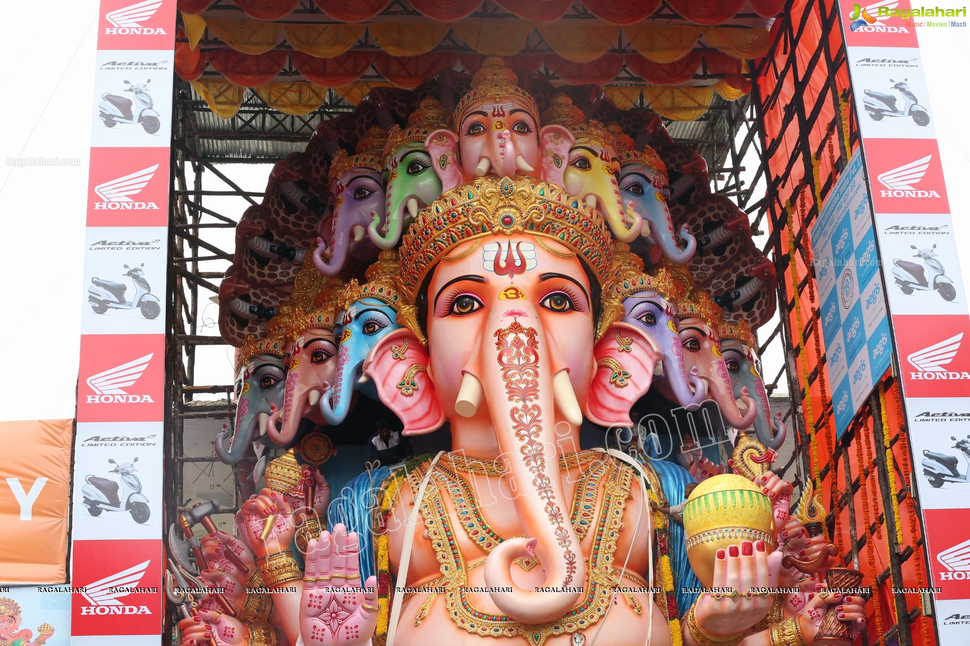 Khairatabad Ganesh 2019 in Dwadashaditya Maha Ganapathi Avatar