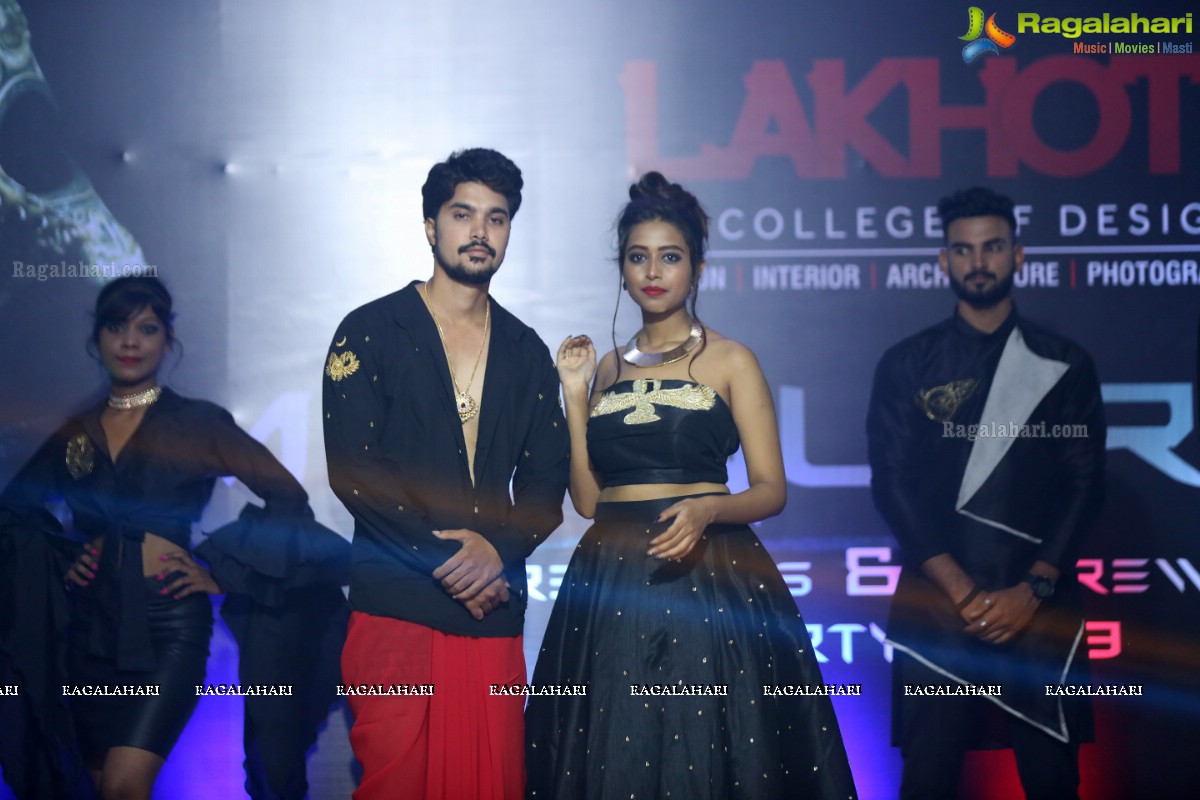 Lakhotia Institute of Designing Fresher's & Farewell Party 2019 & Fashion Show at Katriya Hotel