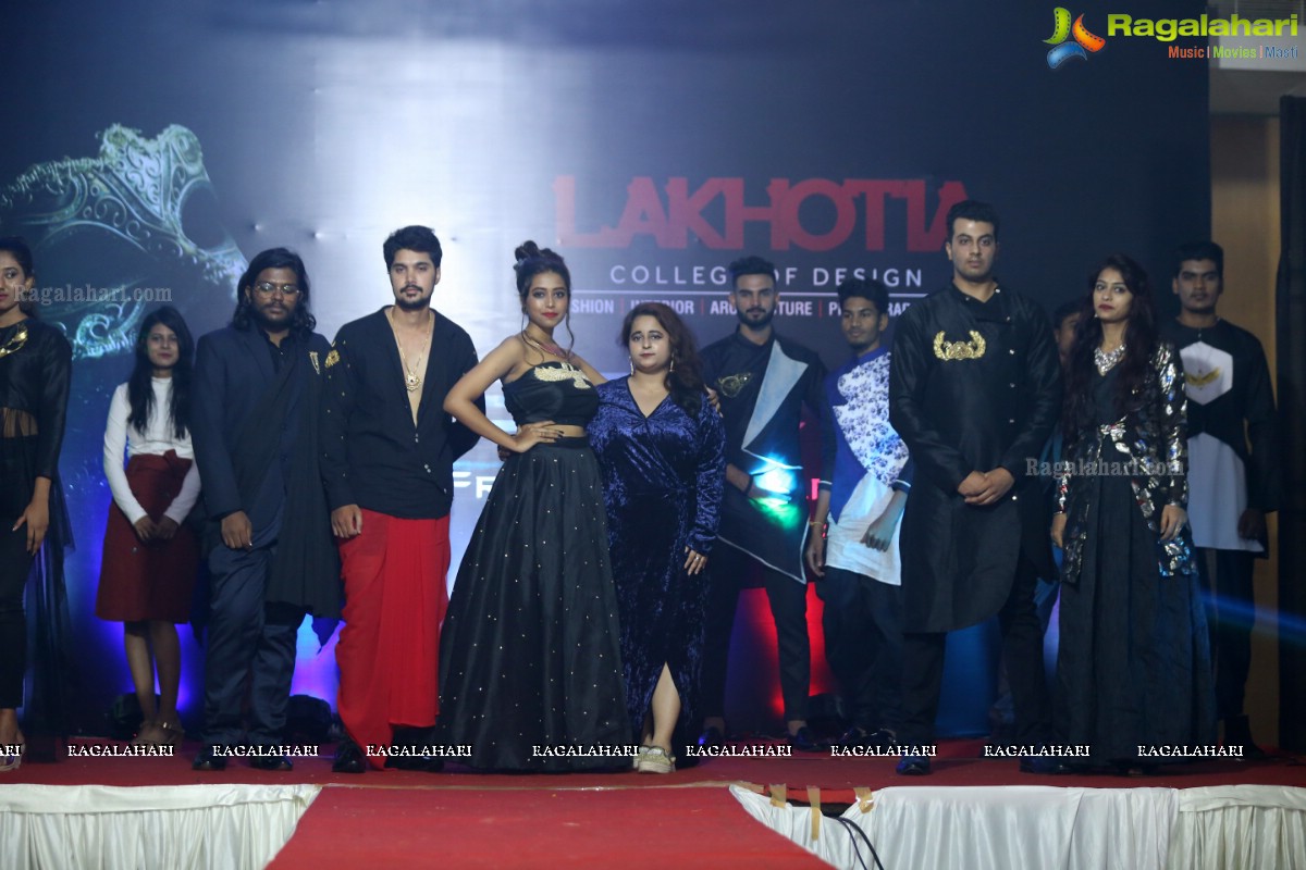 Lakhotia Institute of Designing Fresher's & Farewell Party 2019 & Fashion Show at Katriya Hotel