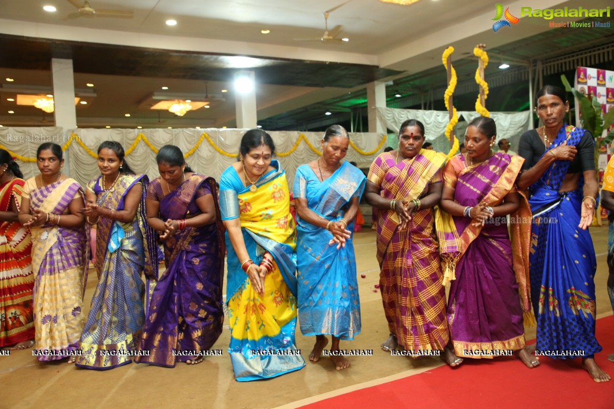 Mana Bathukamma Celebrations at Banjara Function Hall