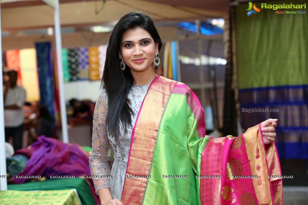 National Silk Expo-2019 Begins at Sri Satya Sai Nigamagamam