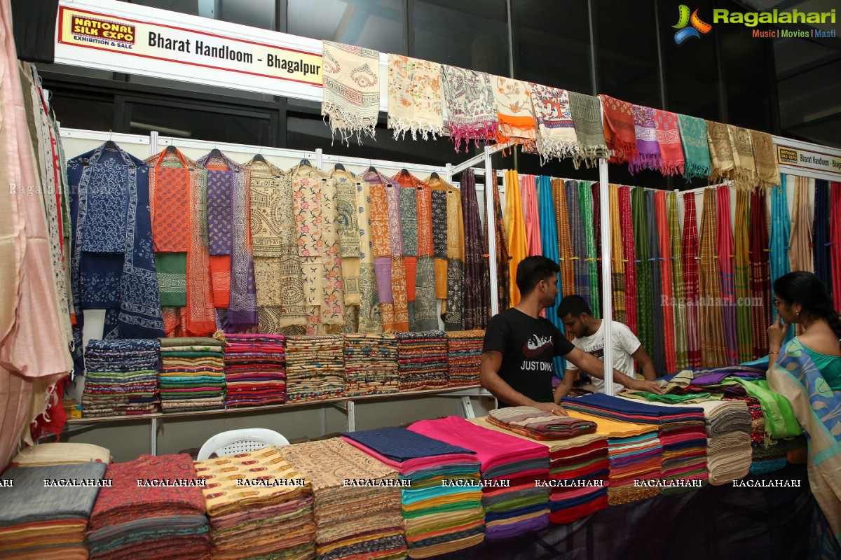 National Silk Expo-2019 Begins at Sri Satya Sai Nigamagamam