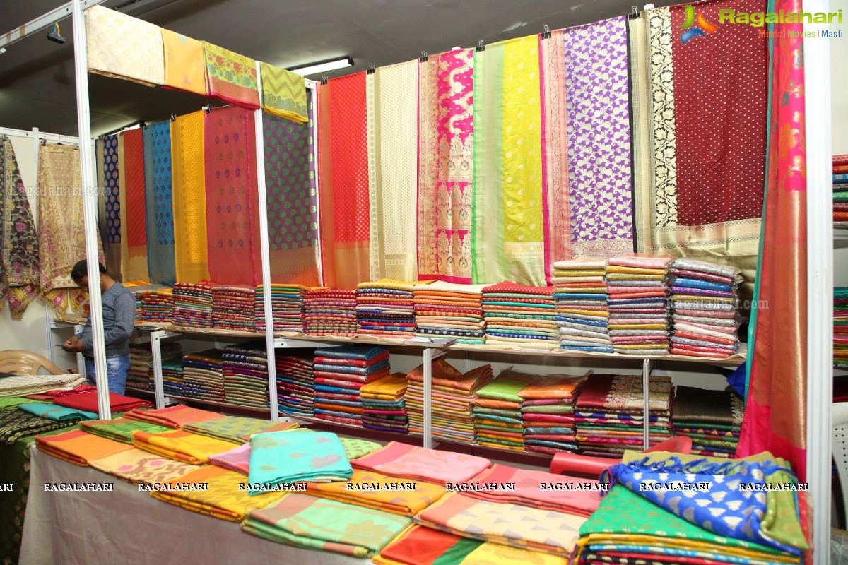 National Silk Expo-2019 Begins at Sri Satya Sai Nigamagamam