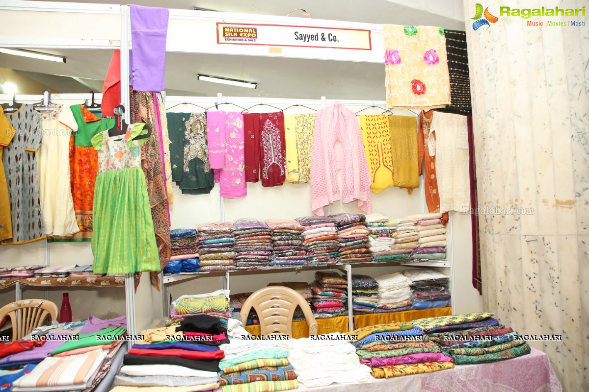 National Silk Expo-2019 Begins at Sri Satya Sai Nigamagamam