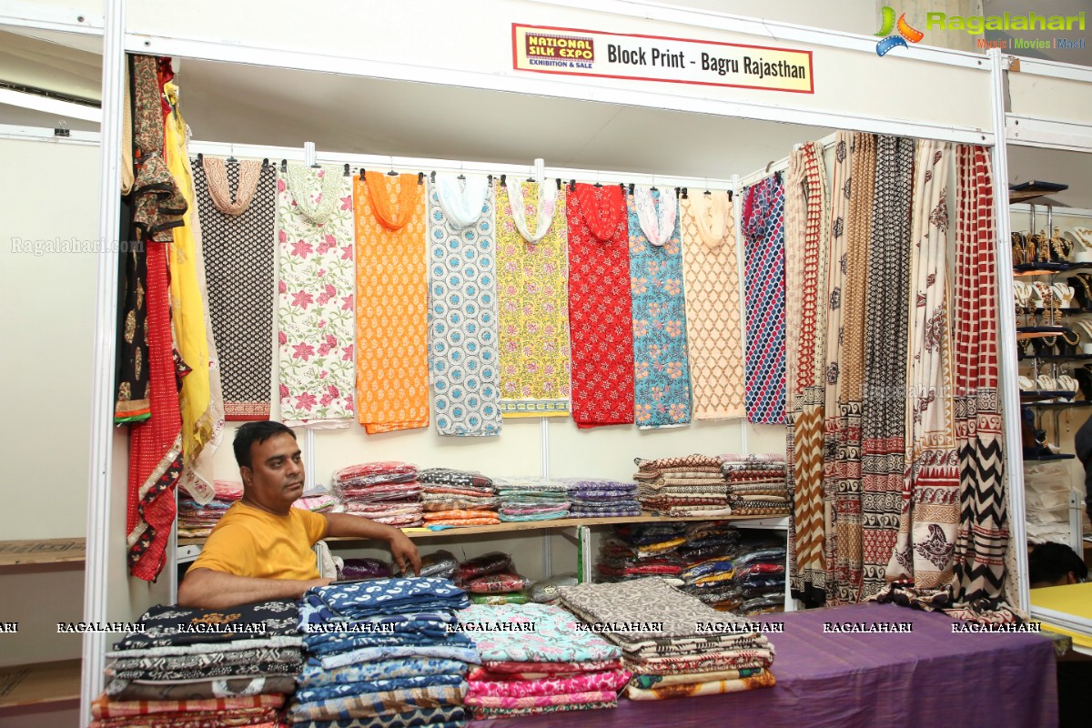 National Silk Expo-2019 Begins at Sri Satya Sai Nigamagamam