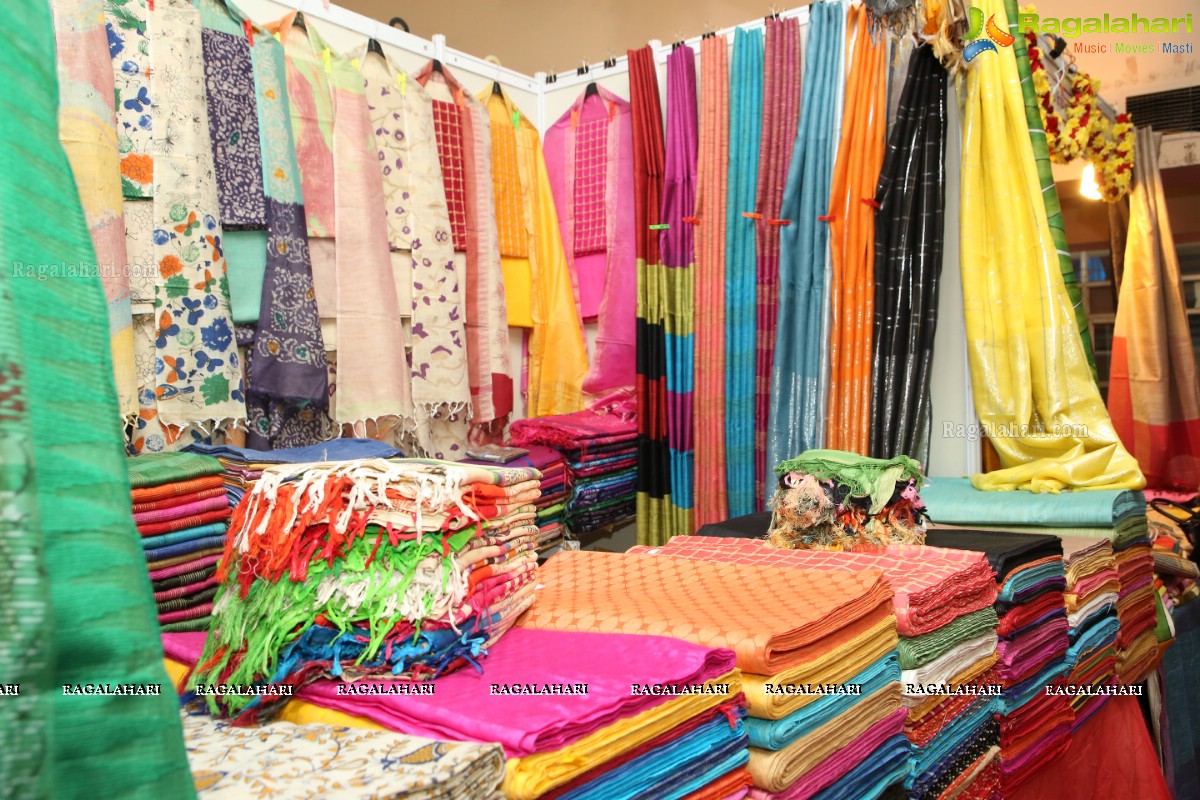 National Silk Expo-2019 Begins at Sri Satya Sai Nigamagamam