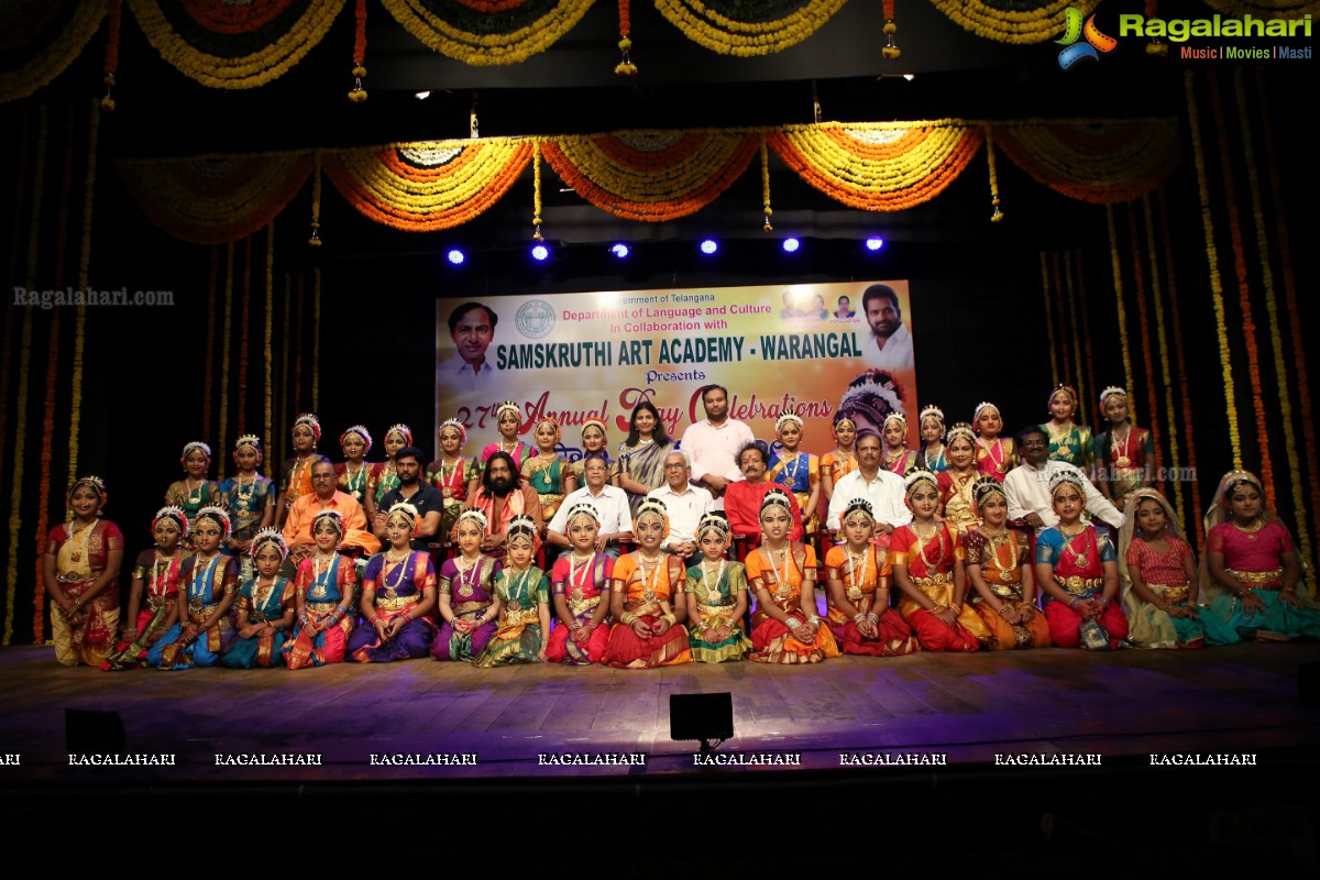 Samskruthi Art Academy - Warangal Celebrates 27th Annual Day