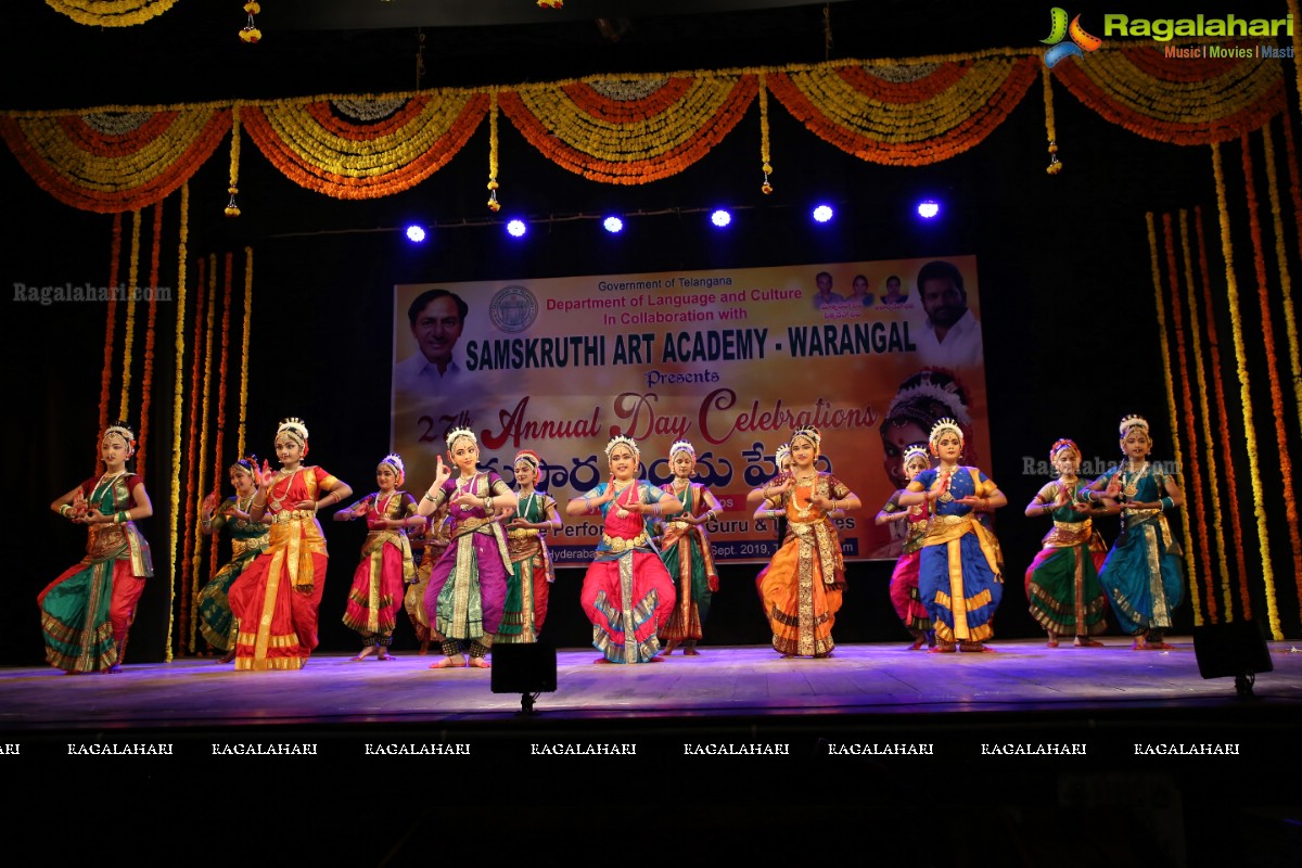 Samskruthi Art Academy - Warangal Celebrates 27th Annual Day