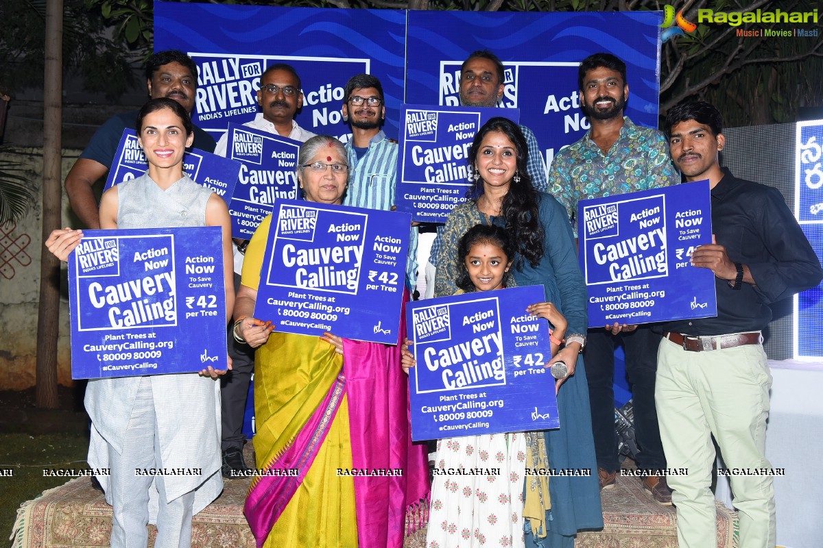 Smita Rally for Rivers Song Launch