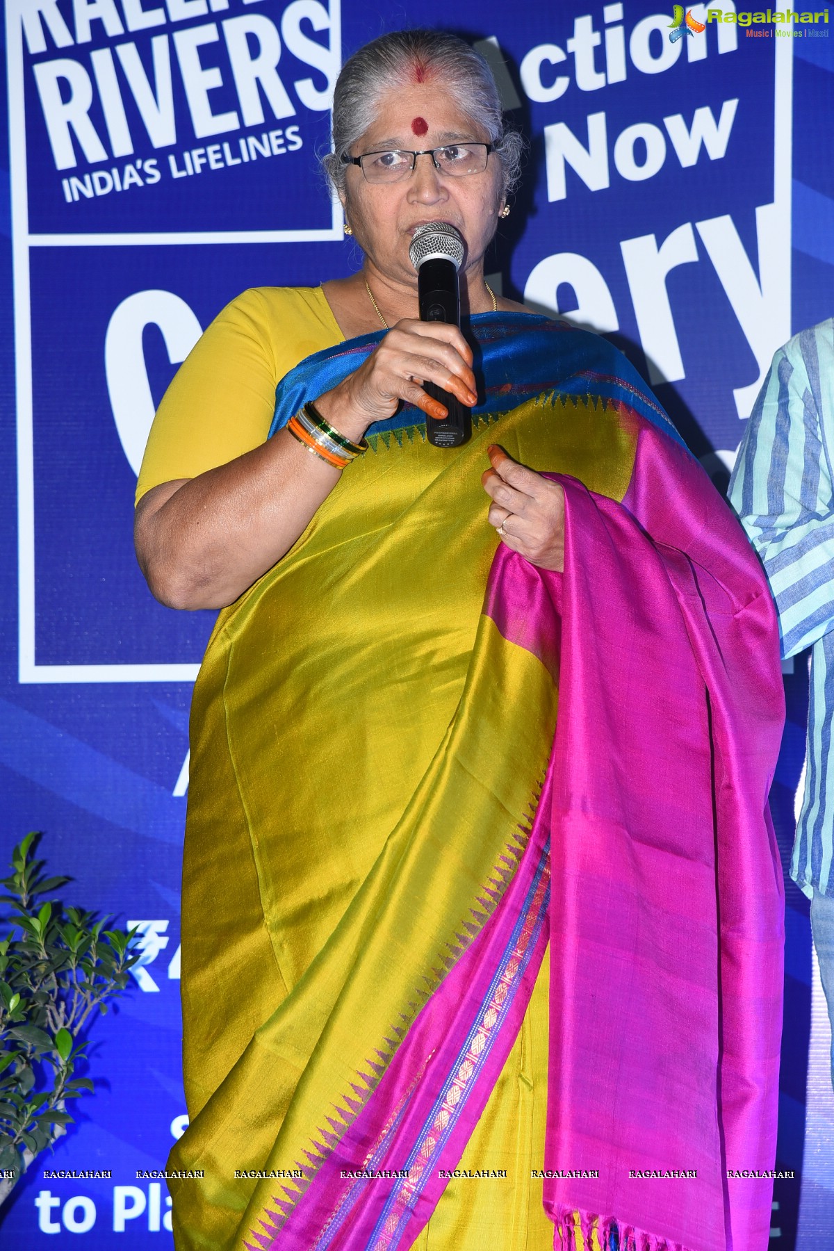 Smita Rally for Rivers Song Launch