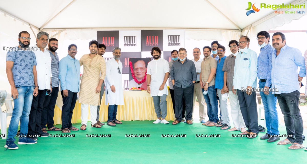 Allu Family Inaugurates Allu Studios in Hyderabad on Allu Ramalingaiah's Birth anniversary