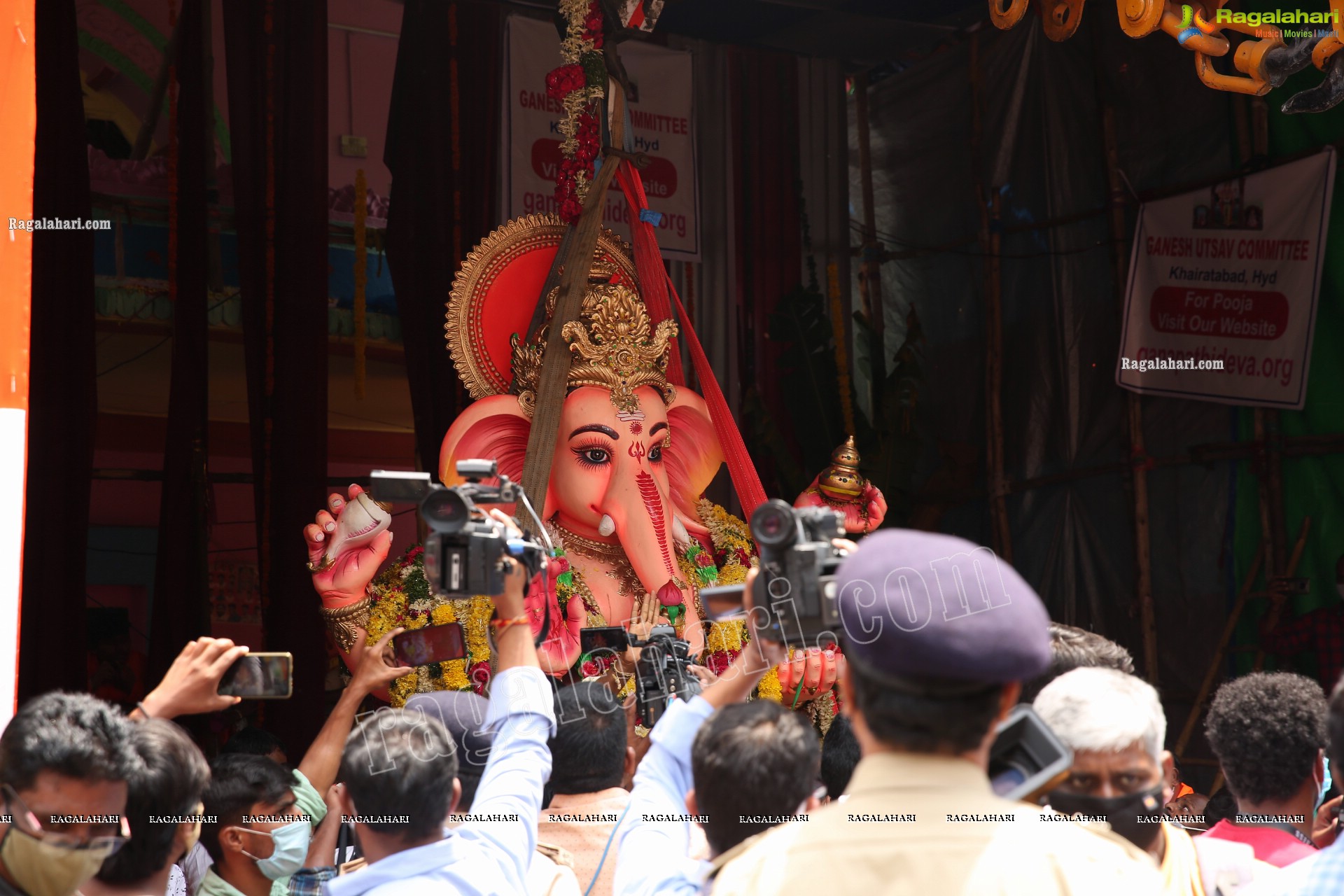 Ganesh Nimajjanam 2020 in Hyderabad