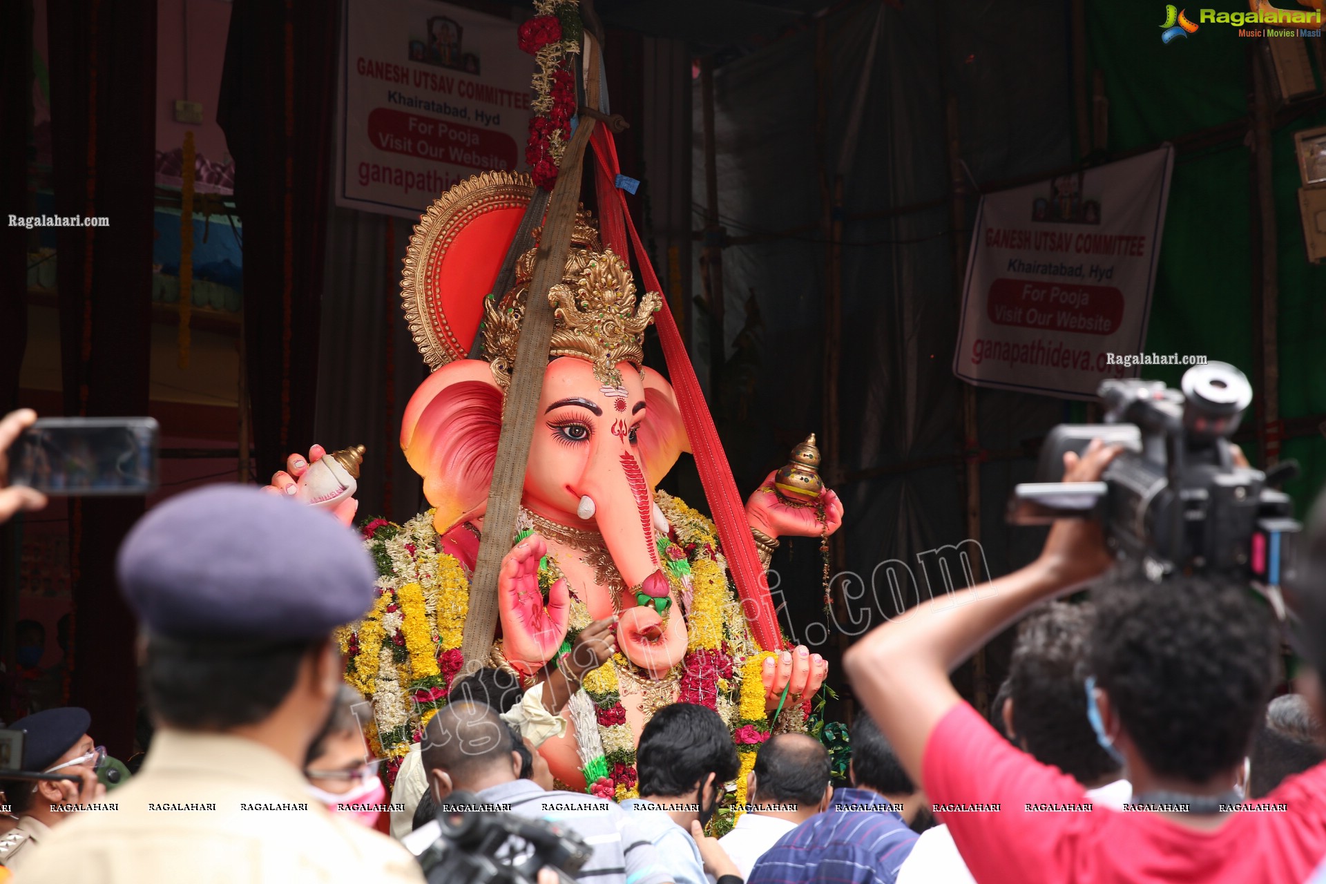 Ganesh Nimajjanam 2020 in Hyderabad