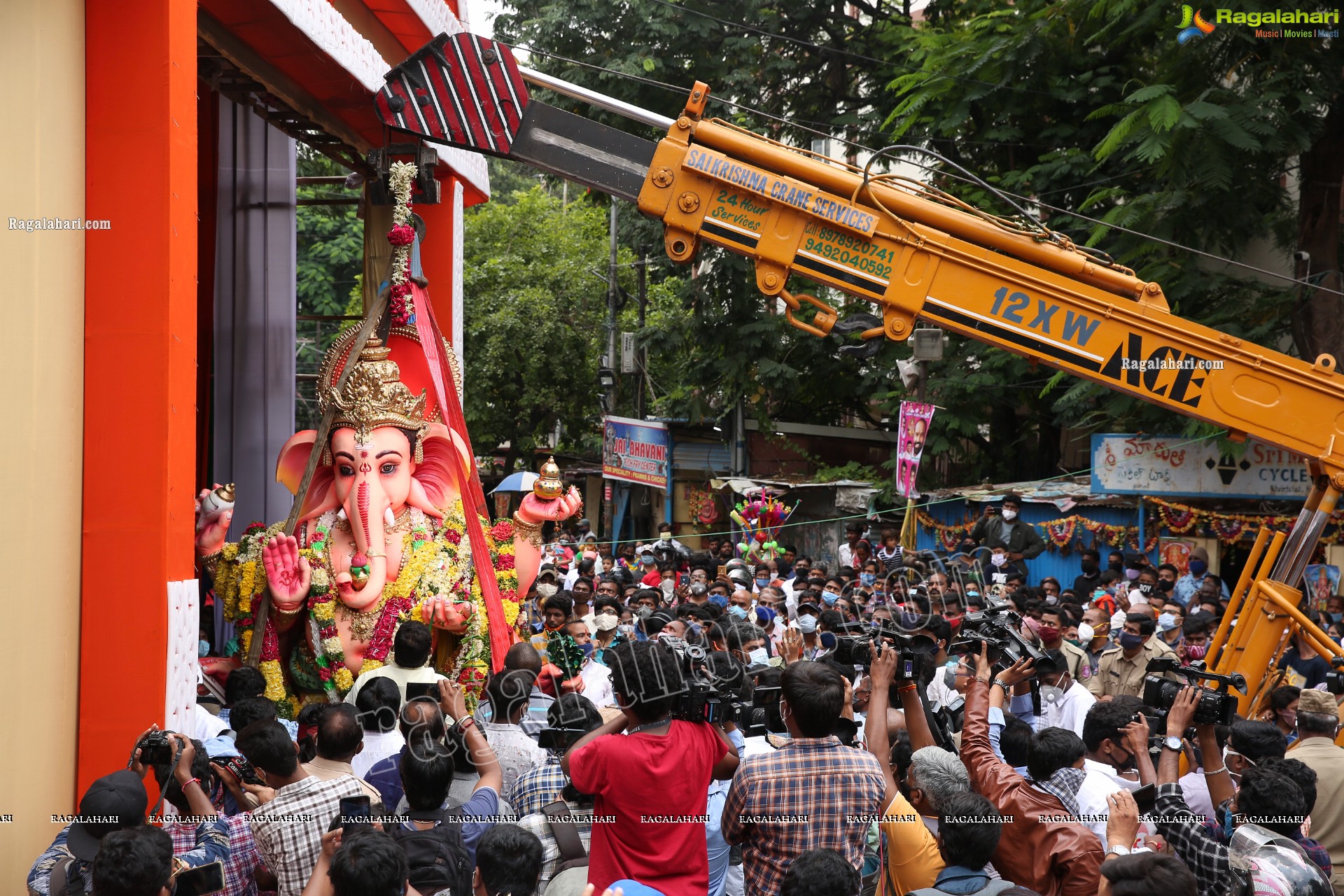 Ganesh Nimajjanam 2020 in Hyderabad