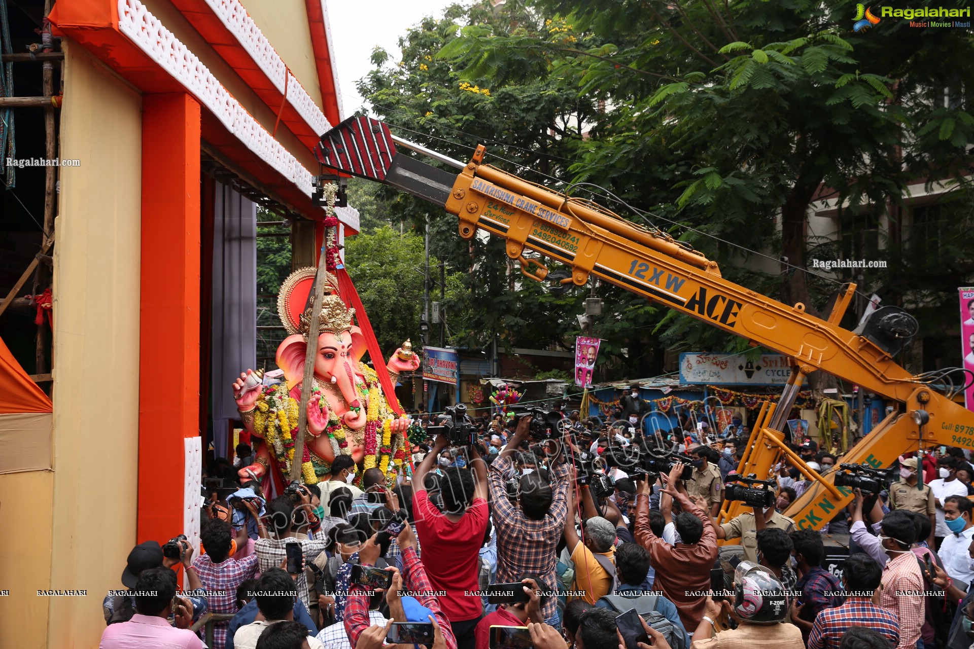 Ganesh Nimajjanam 2020 in Hyderabad