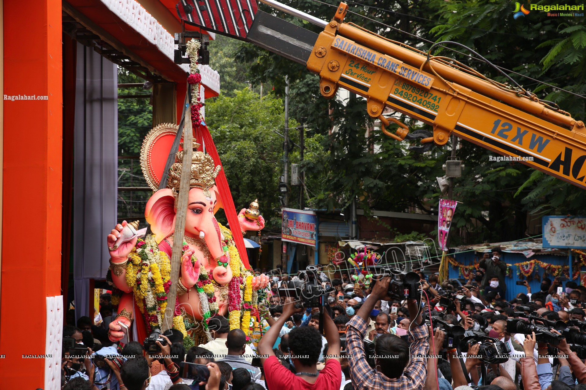 Ganesh Nimajjanam 2020 in Hyderabad