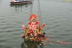 Ganesh Nimajjanam 2020 in Hyderabad