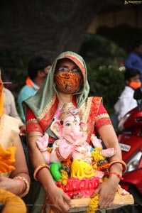 Ganesh Nimajjanam 2020 in Hyderabad