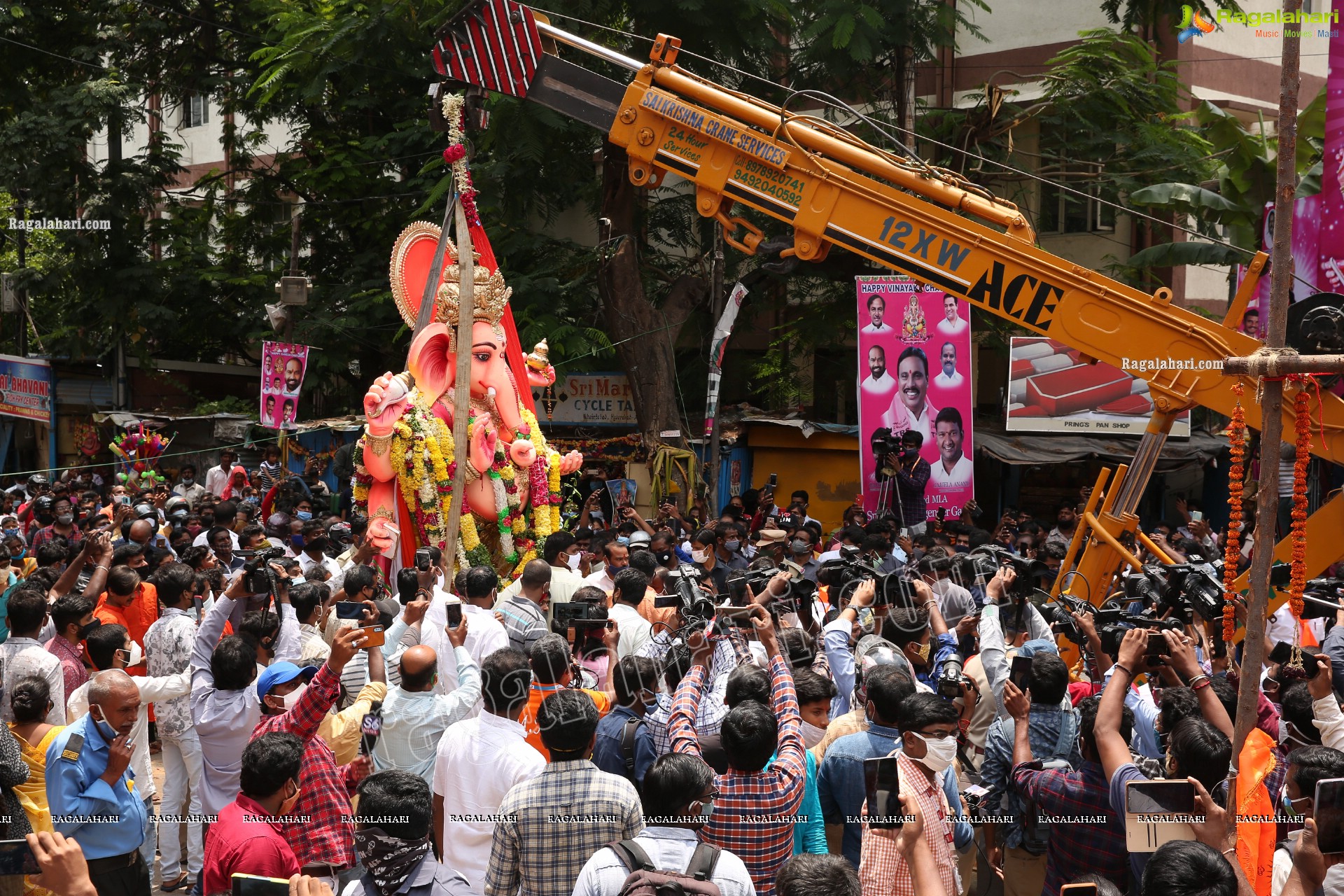 Ganesh Nimajjanam 2020 in Hyderabad