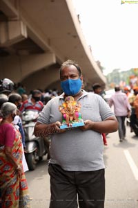 Ganesh Nimajjanam 2020 in Hyderabad