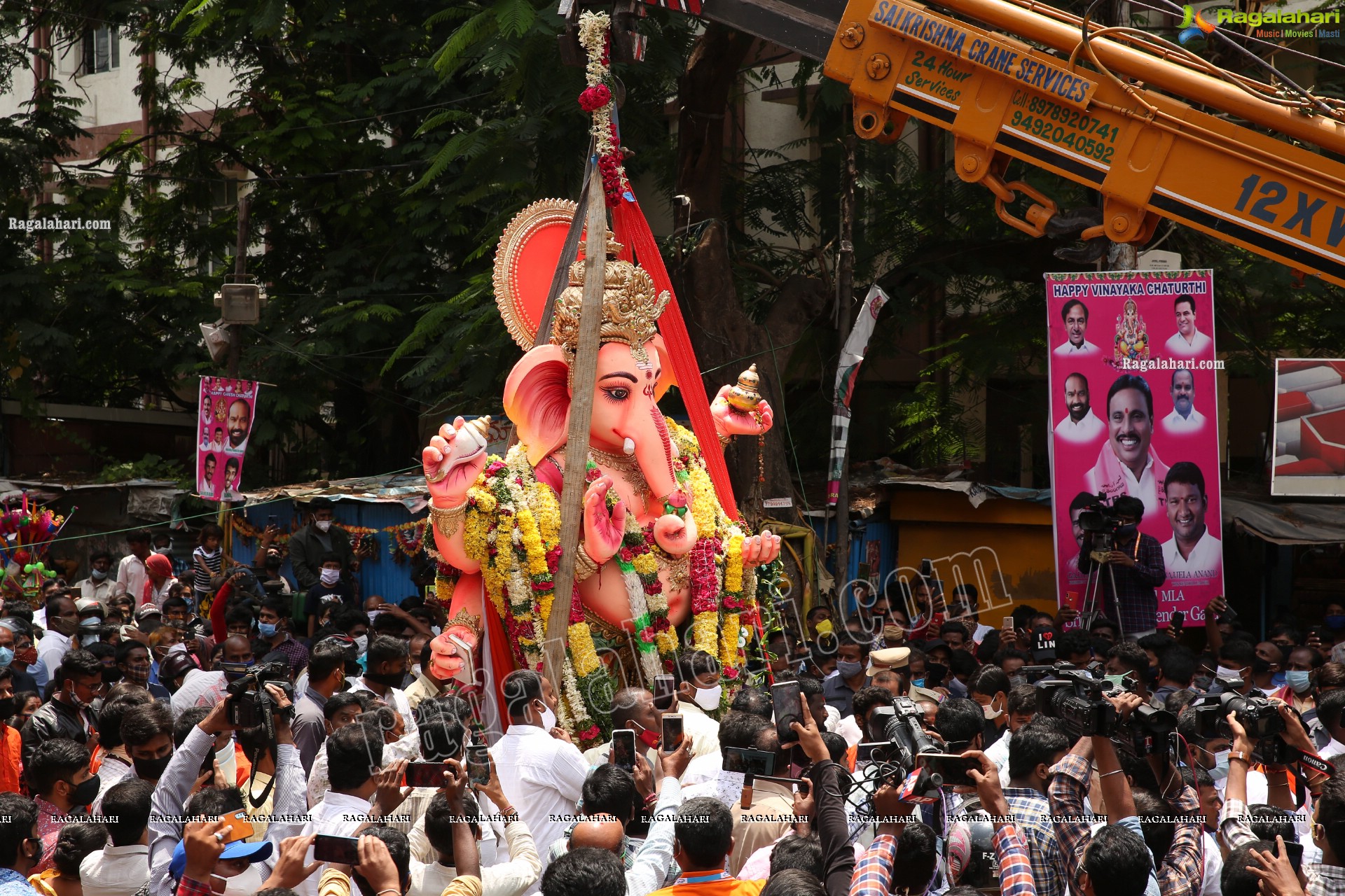 Ganesh Nimajjanam 2020 in Hyderabad