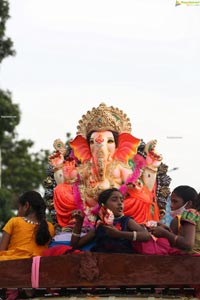 Ganesh Nimajjanam 2020 in Hyderabad