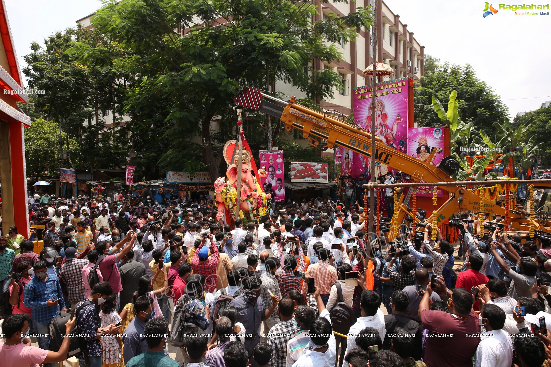 Ganesh Nimajjanam 2020 in Hyderabad