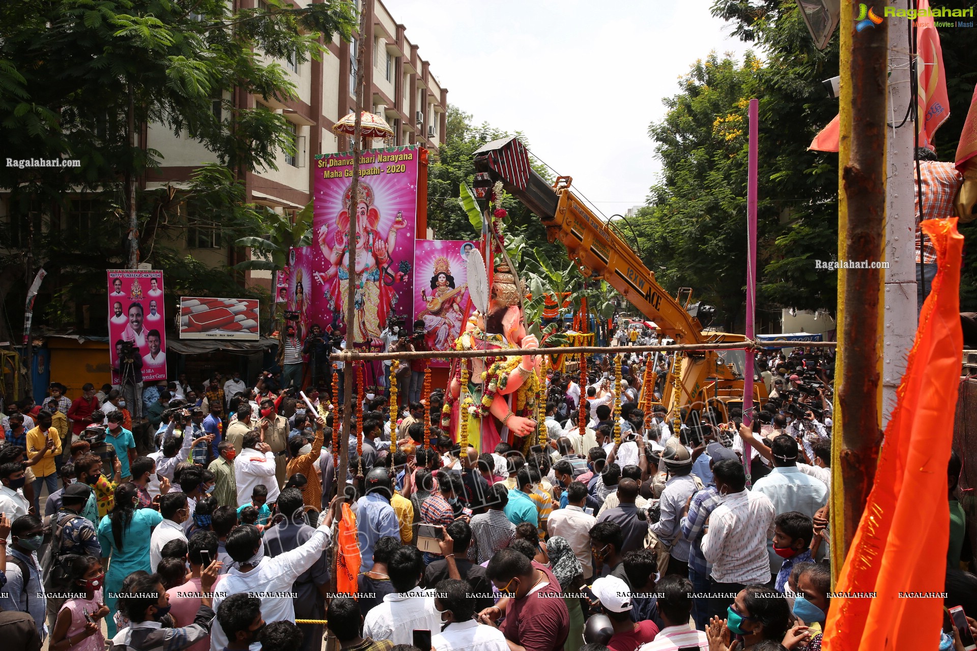 Ganesh Nimajjanam 2020 in Hyderabad