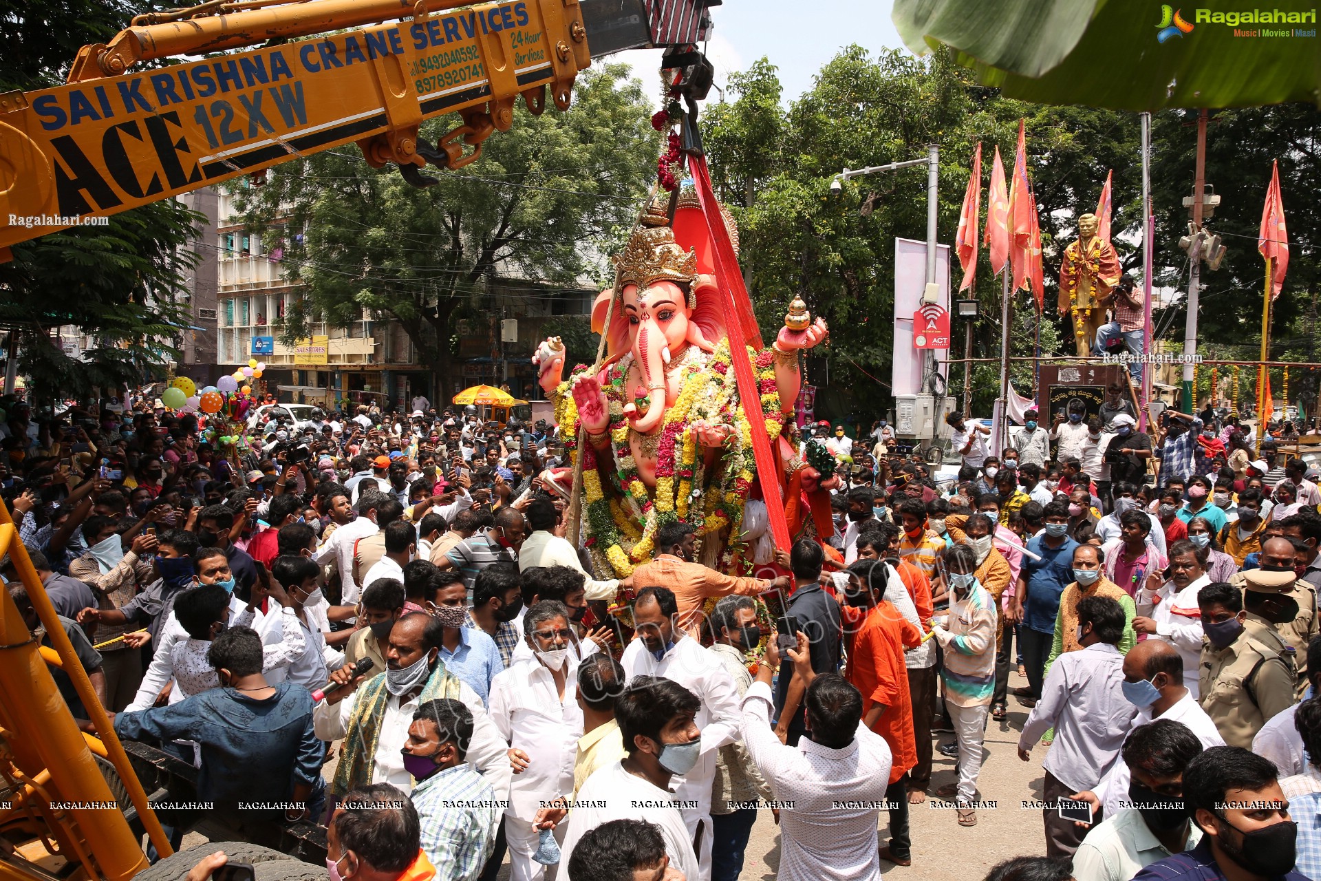 Ganesh Nimajjanam 2020 in Hyderabad