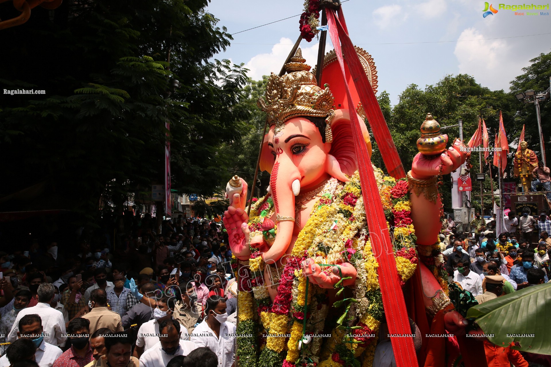 Ganesh Nimajjanam 2020 in Hyderabad