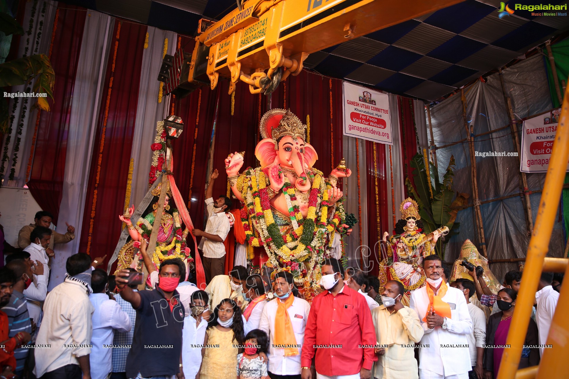 Ganesh Nimajjanam 2020 in Hyderabad