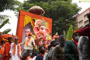 Ganesh Nimajjanam 2020 in Hyderabad