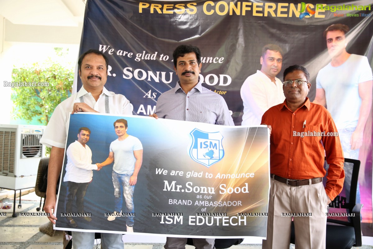 ISM Edutech Proudly Announces Sonu Sood as Its Brand Ambassador