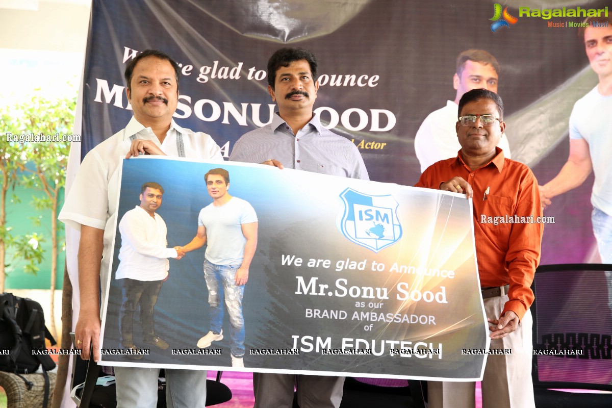 ISM Edutech Proudly Announces Sonu Sood as Its Brand Ambassador