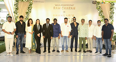 Ram Charan and Shankar's Multilingual Film Starts