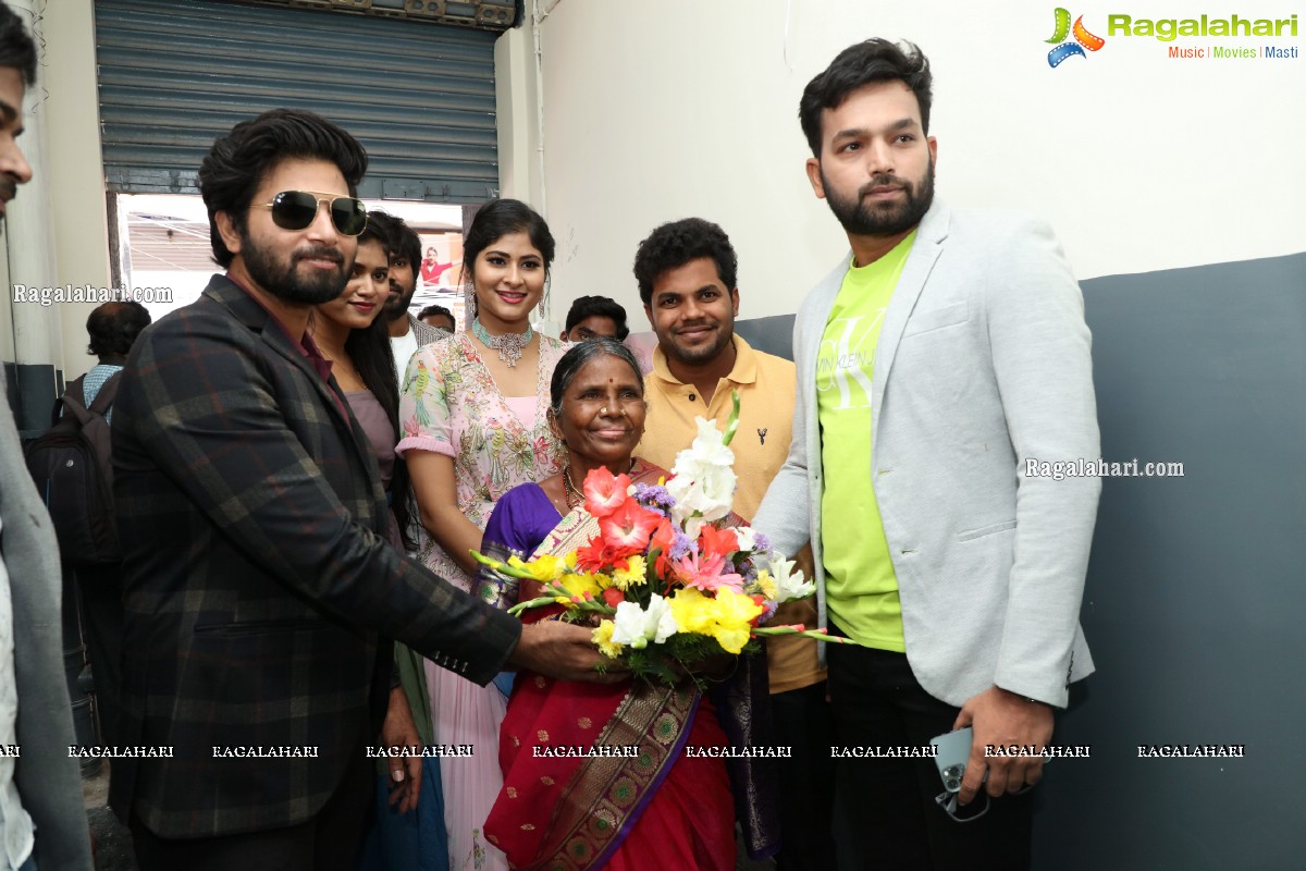 Nivetha Pethuraj and Bigg Boss Gangavva Inaugurates Gismat Mandi Restaurant in A.S. Rao Nagar