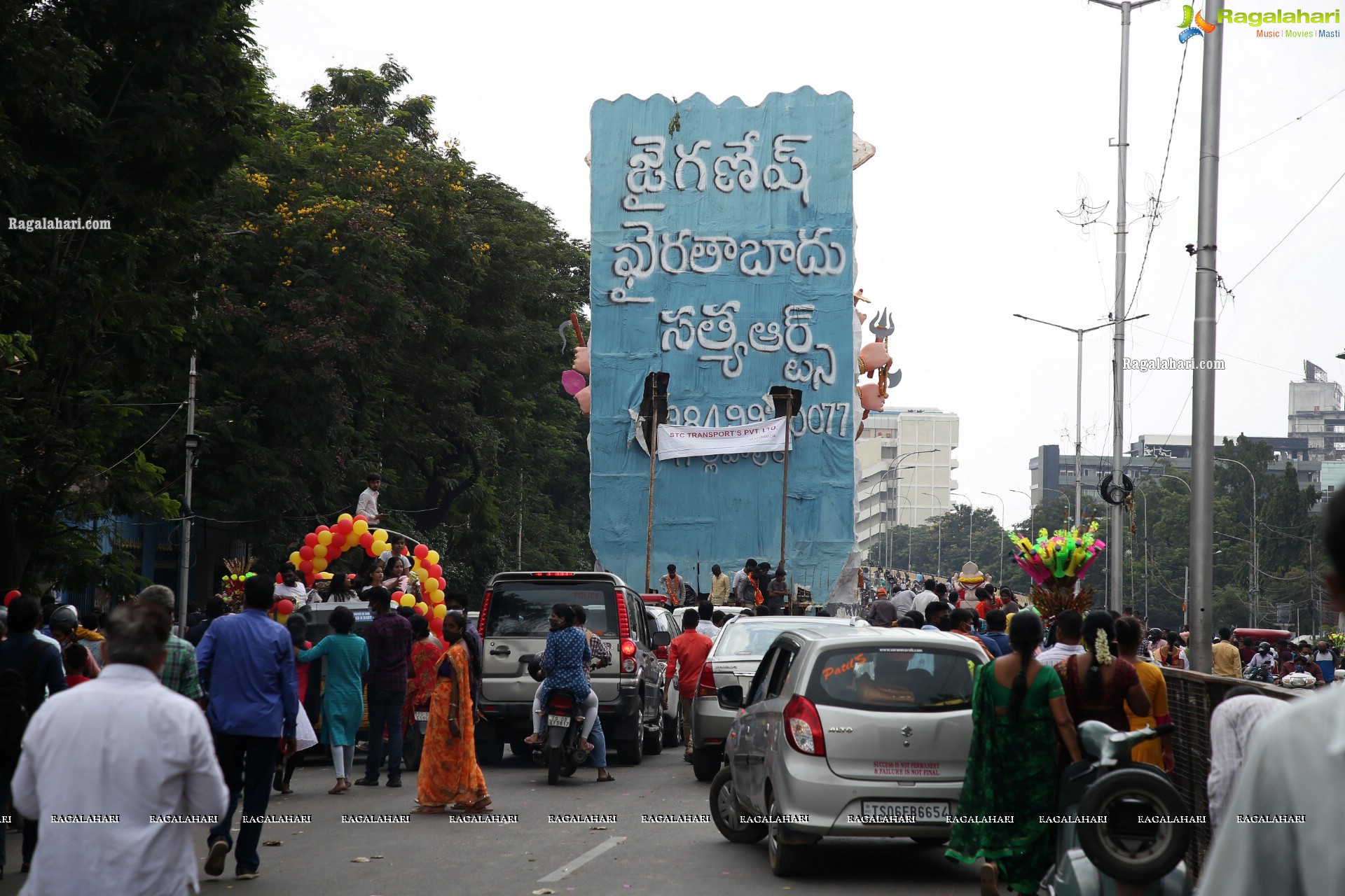 Khairatabad Ganesh Nimajjanam 2021 in Hyderabad
