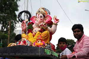 Ganesh Nimajjanam 2021 at Tank Bund