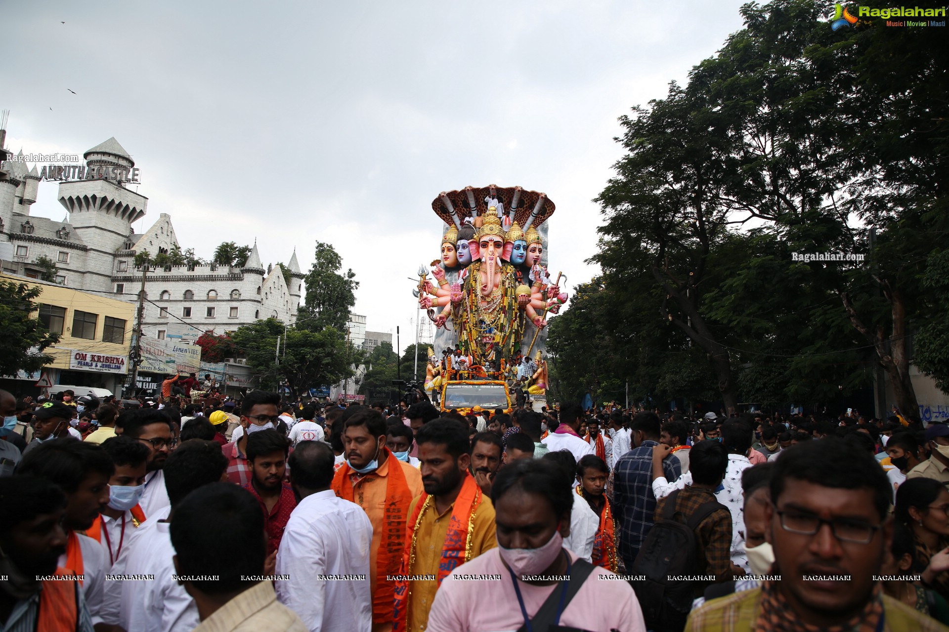 Khairatabad Ganesh Nimajjanam 2021 in Hyderabad