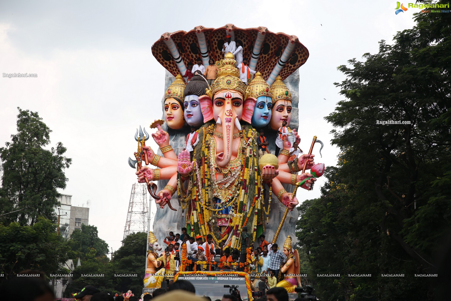 Khairatabad Ganesh Nimajjanam 2021 in Hyderabad