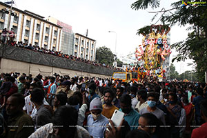 Ganesh Nimajjanam 2021 at Tank Bund