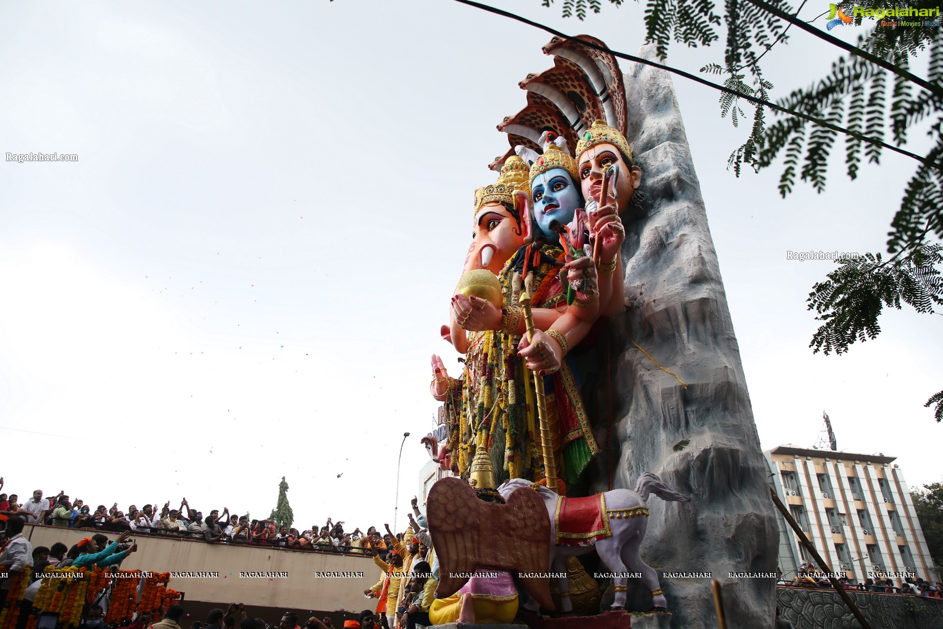 Khairatabad Ganesh Nimajjanam 2021 in Hyderabad