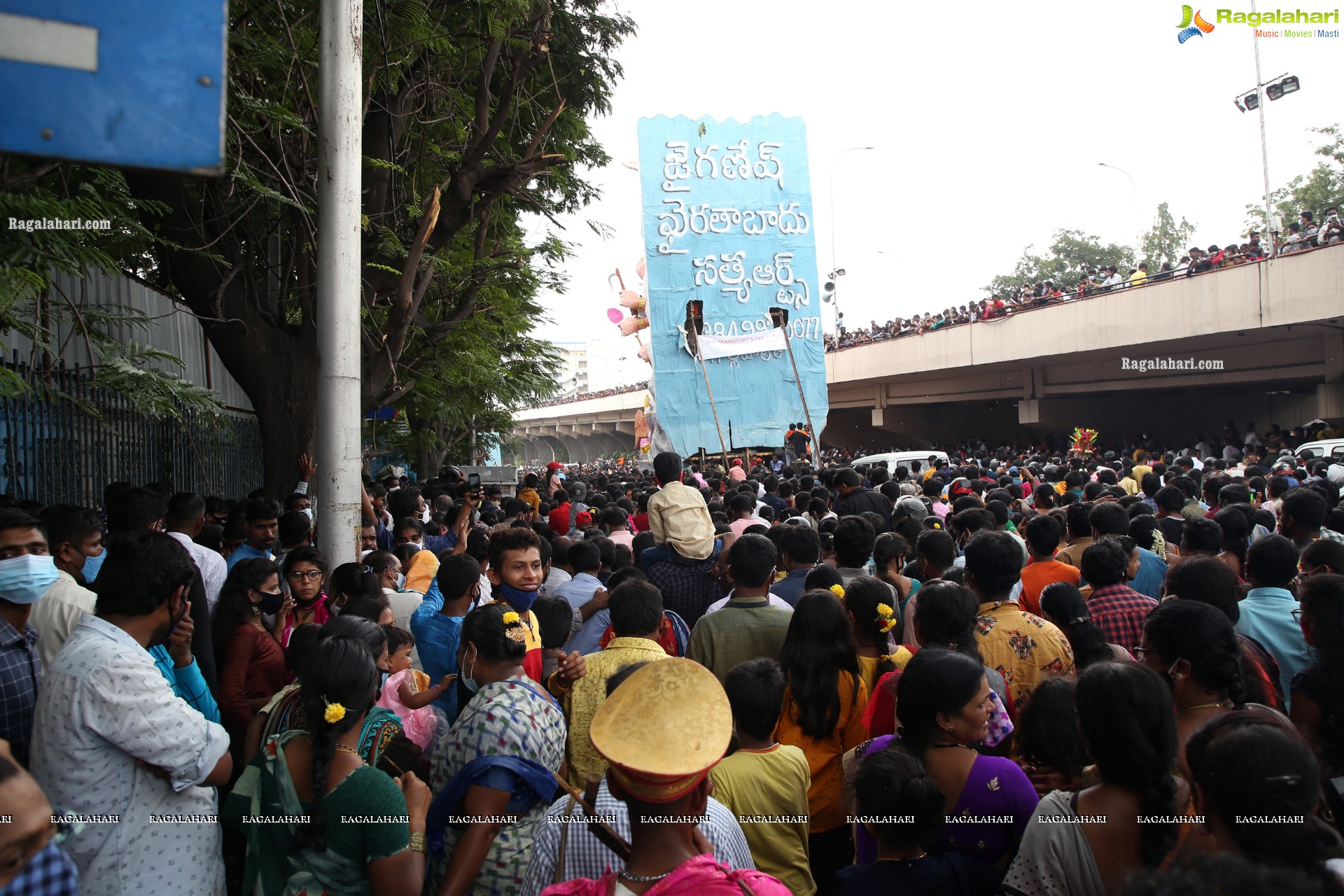 Khairatabad Ganesh Nimajjanam 2021 in Hyderabad