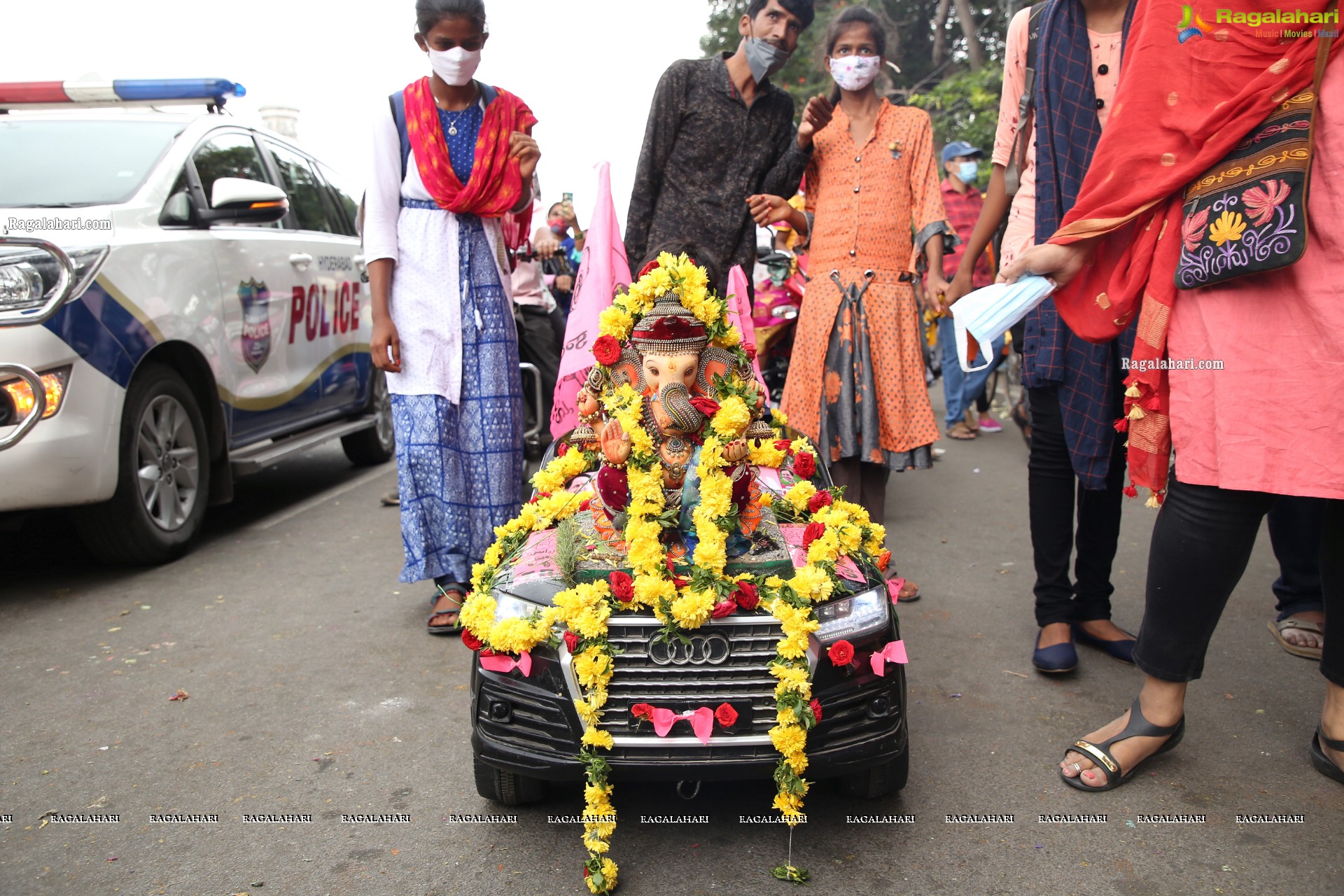 Khairatabad Ganesh Nimajjanam 2021 in Hyderabad