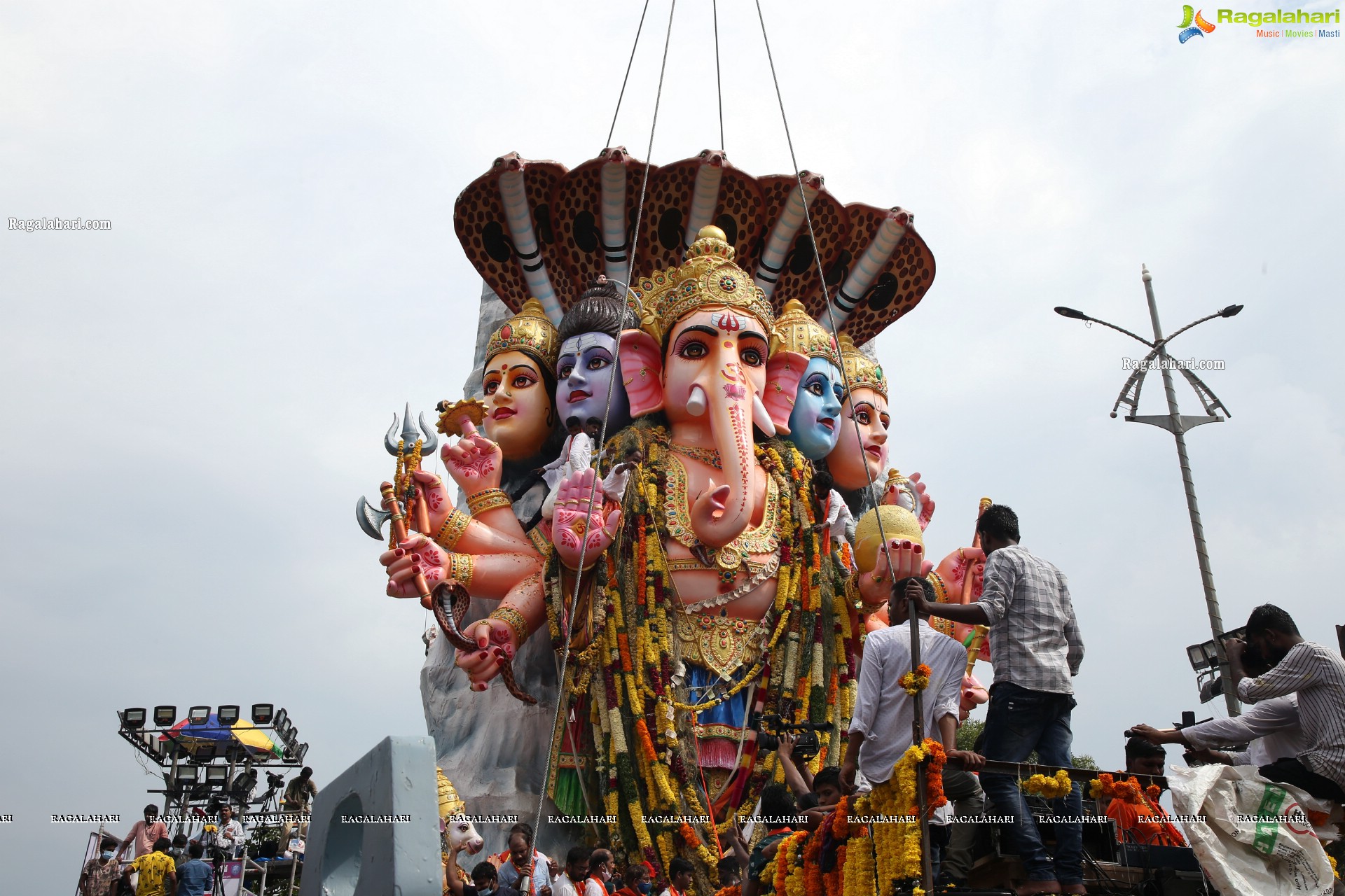 Khairatabad Ganesh Nimajjanam 2021 in Hyderabad