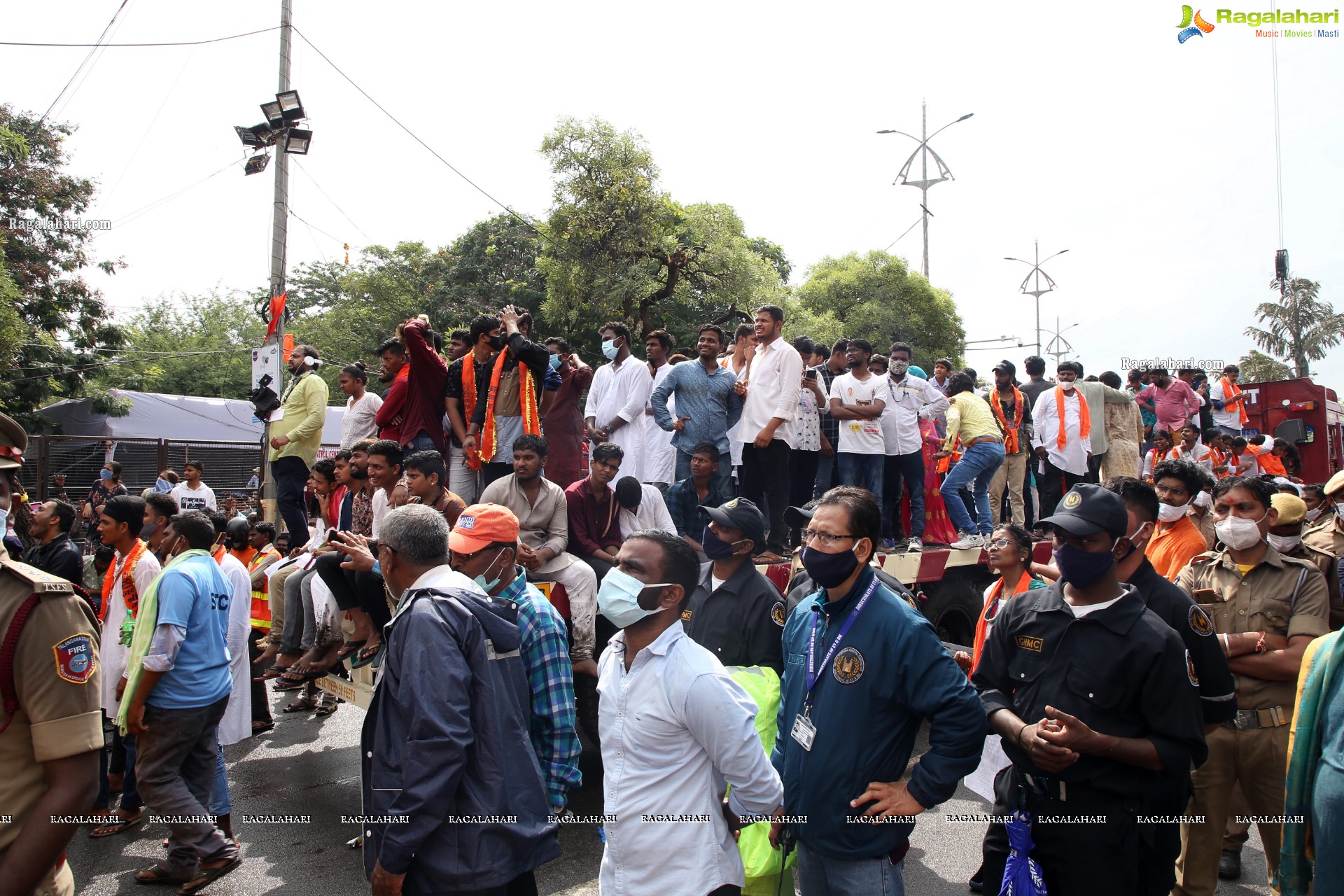 Khairatabad Ganesh Nimajjanam 2021 in Hyderabad