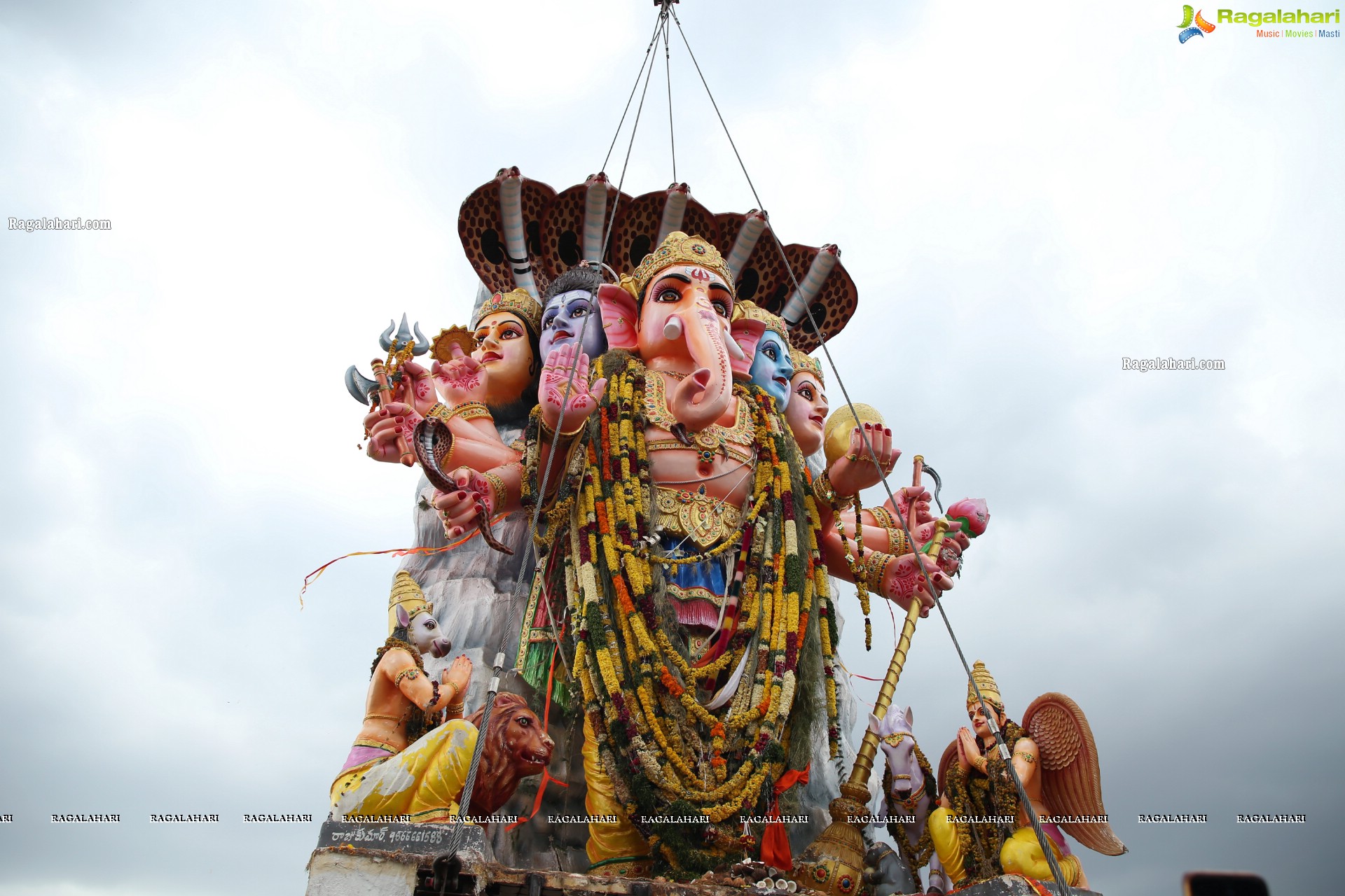 Khairatabad Ganesh Nimajjanam 2021 in Hyderabad