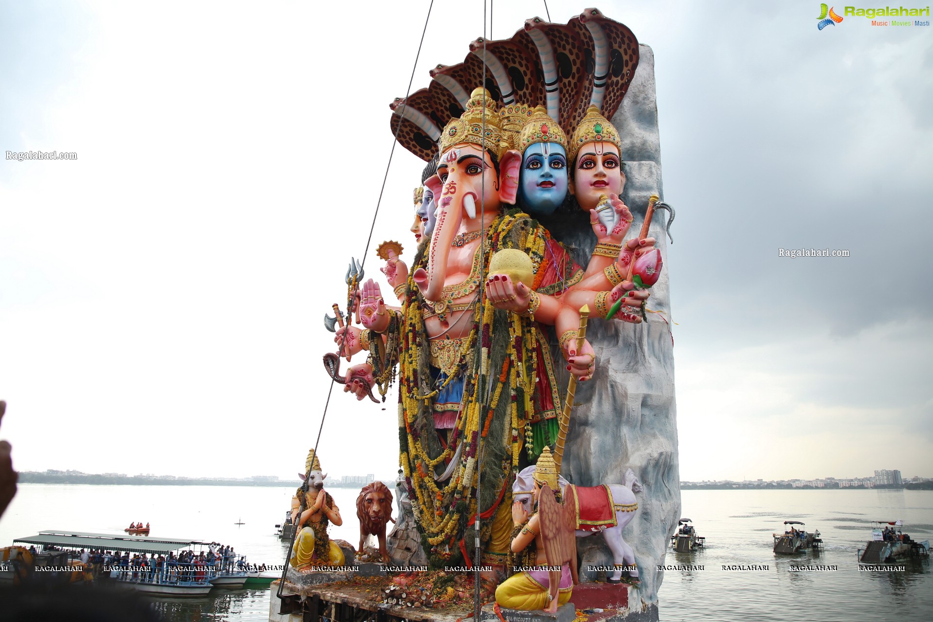 Khairatabad Ganesh Nimajjanam 2021 in Hyderabad