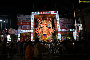 Khairatabad Ganesh as Sri Panchamuha Rudra Maha Ganapati