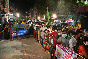 Khairatabad Ganesh as Sri Panchamuha Rudra Maha Ganapati